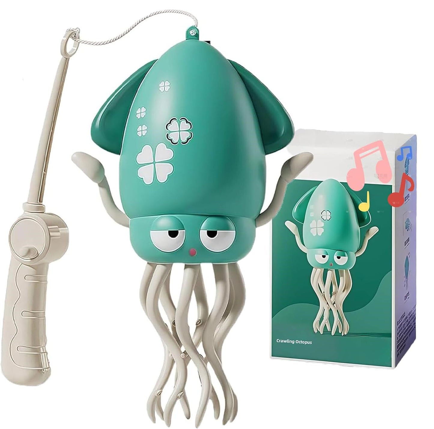 Enginekit Octopus - Electric Crawling Octopus, Magic Dancing Octopus Toy