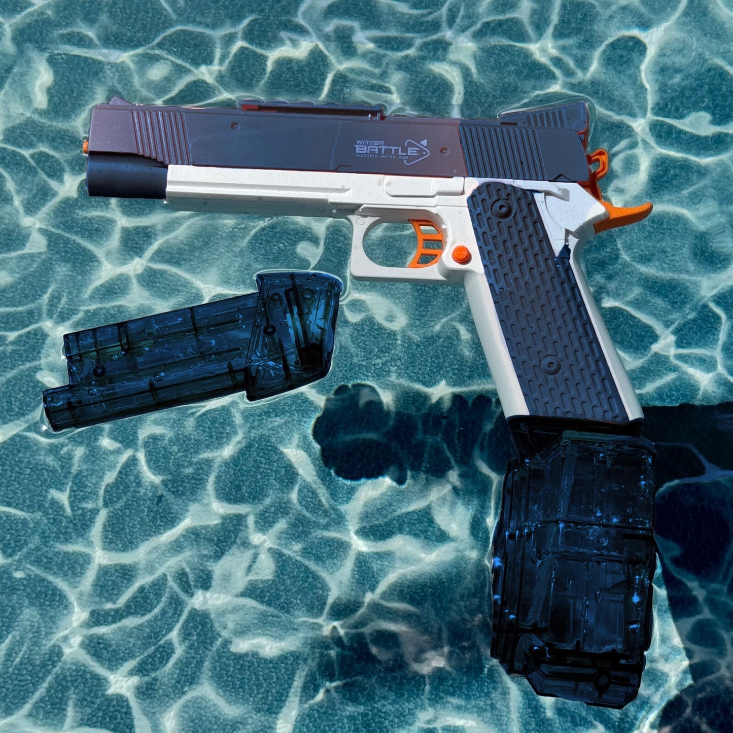 Continuous Fire Electric Water Gun Adult Kids Rechargeable Squirt Gun