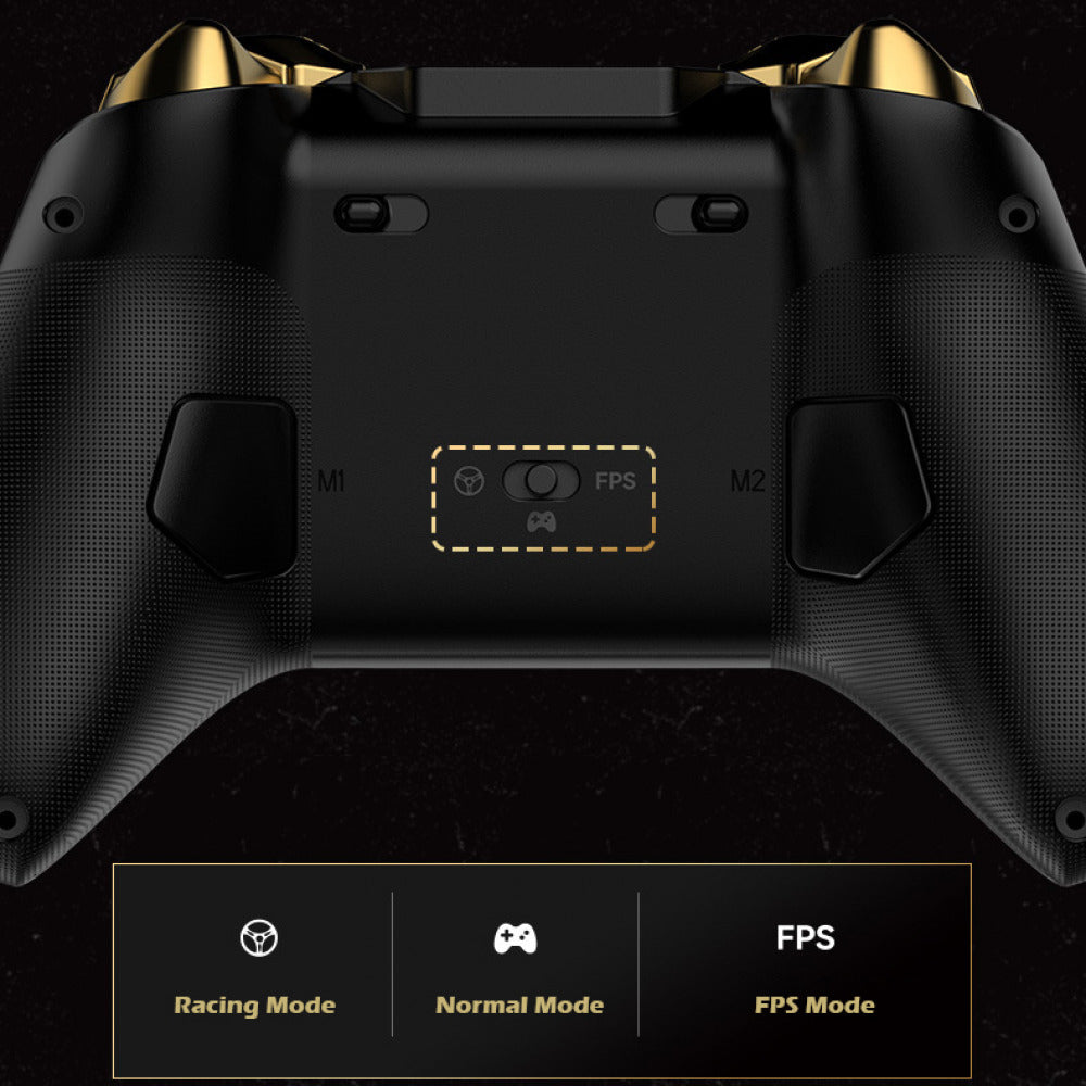 Wireless Gamepad 800Hz Vibration Game Controller 6-Axis for Switch/Android/PC
