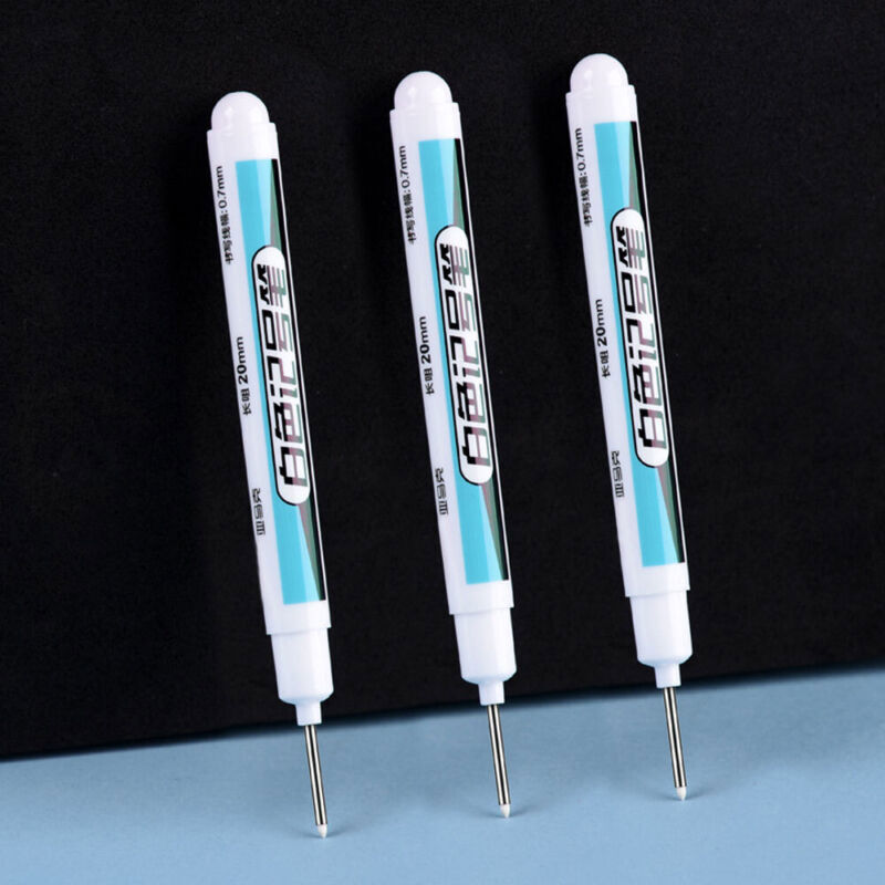 3pcs Oily White Marker Pen Graffiti Pen Permanent Tire Glass Painting Pen 0.7mm