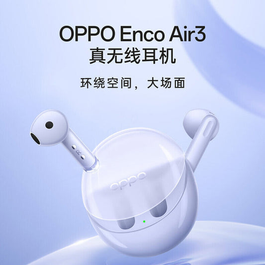 OPPO Enco Air 3 Half-in-ear earbuds headphones Customised pop-ups IP54 BT5.3