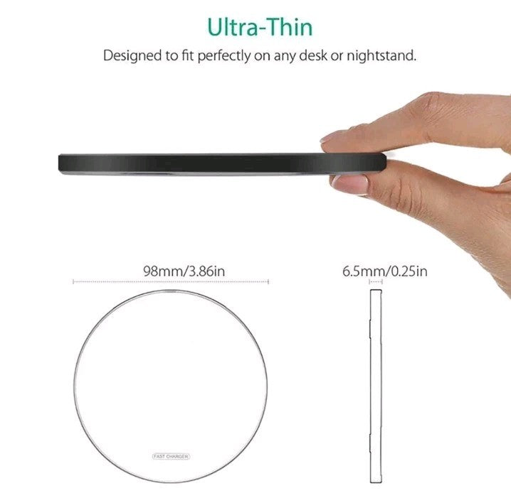 US 30W Wireless Charger Charging Pad Mat For iPhone 16 15 Pro Max 14 13 12 XS XR