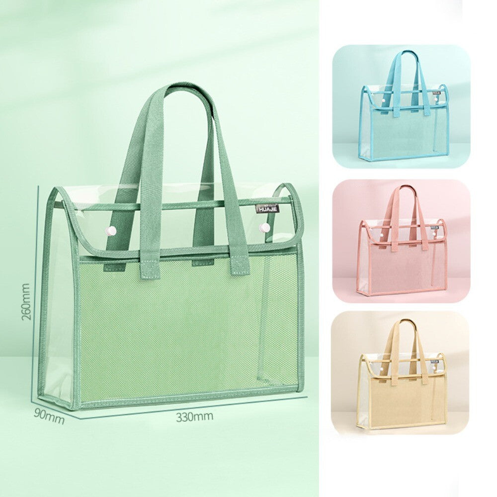 Multifunctional Test Handbag Data Storage Bag School Office Supplies
