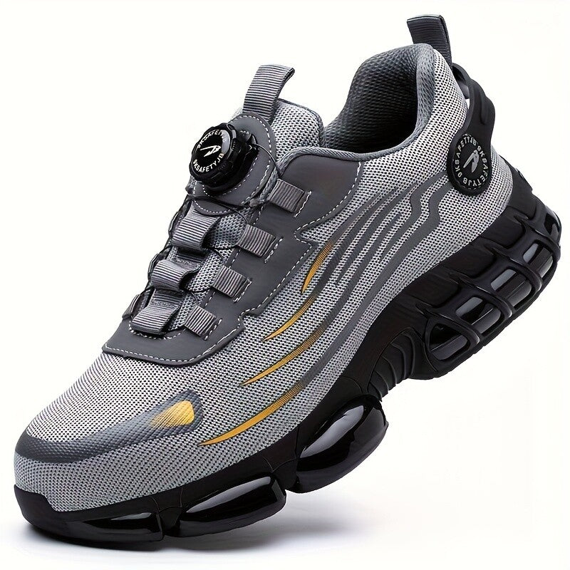 Best Indestructible Safety Work Shoes Steel Toe Breathable Work Boots Mens US