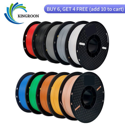 【Buy 6 Get 4 Free】3D Printer PLA PETG 1.75mm Filament FDM Bundle Spools 1KG Mix