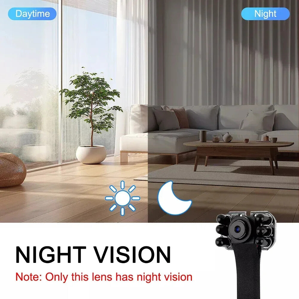 DIY HD 1080P Wifi Camera Portable Small Cam Micro Camcorder P2P Wireless Webcam