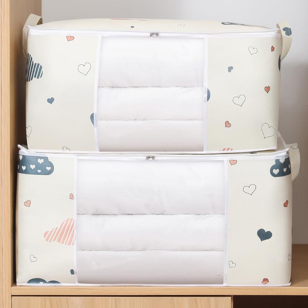 Clothes Storage Bag Large Capacity Organizer for Comforters Blanket Bedding🔥