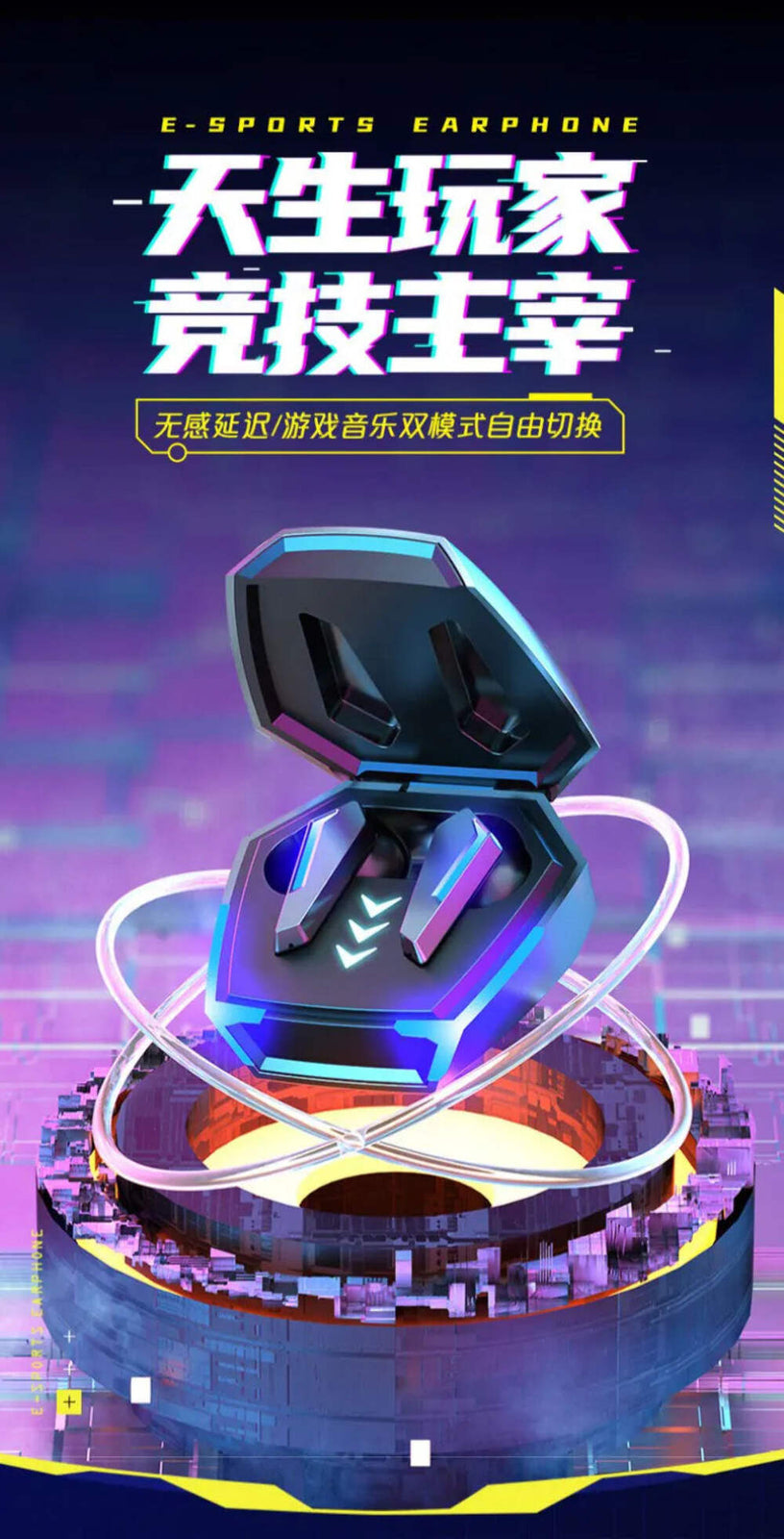 Original XIAOMI M10 Bluetooth Earphones Game Ear Earbud Wireless Headphone For W