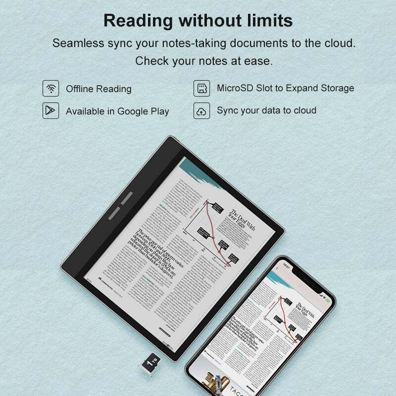 Bigme B751C Ebook Reader 7''E-Ink Color Paper Tablet for Notes,E-Book ereader
