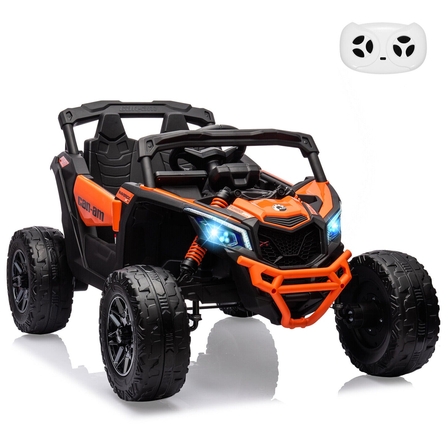 Can-Am Licensed 12V Ride on UTV Car for Kids Electric Fun Toys 4WD Off-Road Quad
