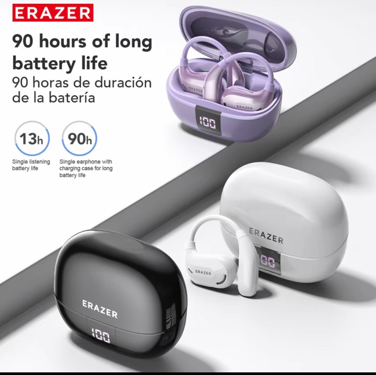 ERAZER XT66PRO OWS Translation Wireless Bluetooth Earphones