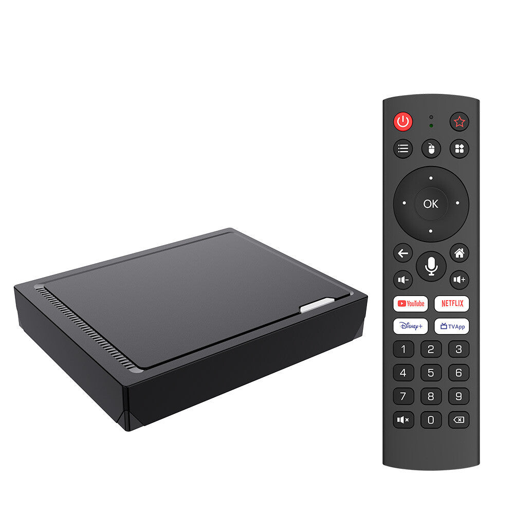 RT-X2 Android 14 TV Box Realtek1325 AI-PQ AI-SR Dolby 1000M Wifi5 Media Player