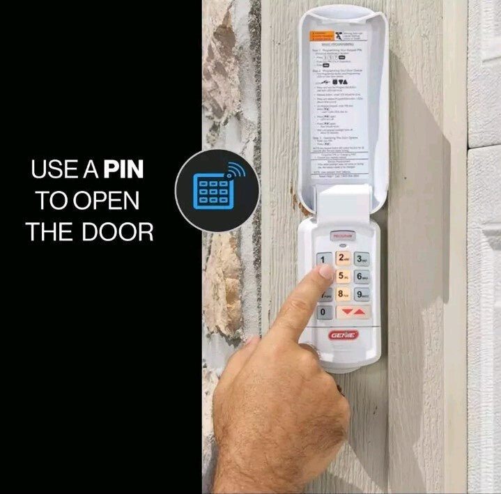Overhead Door Code Dodger OKP-BX Comp Genie GK-BX Wireless Keypad 37224R