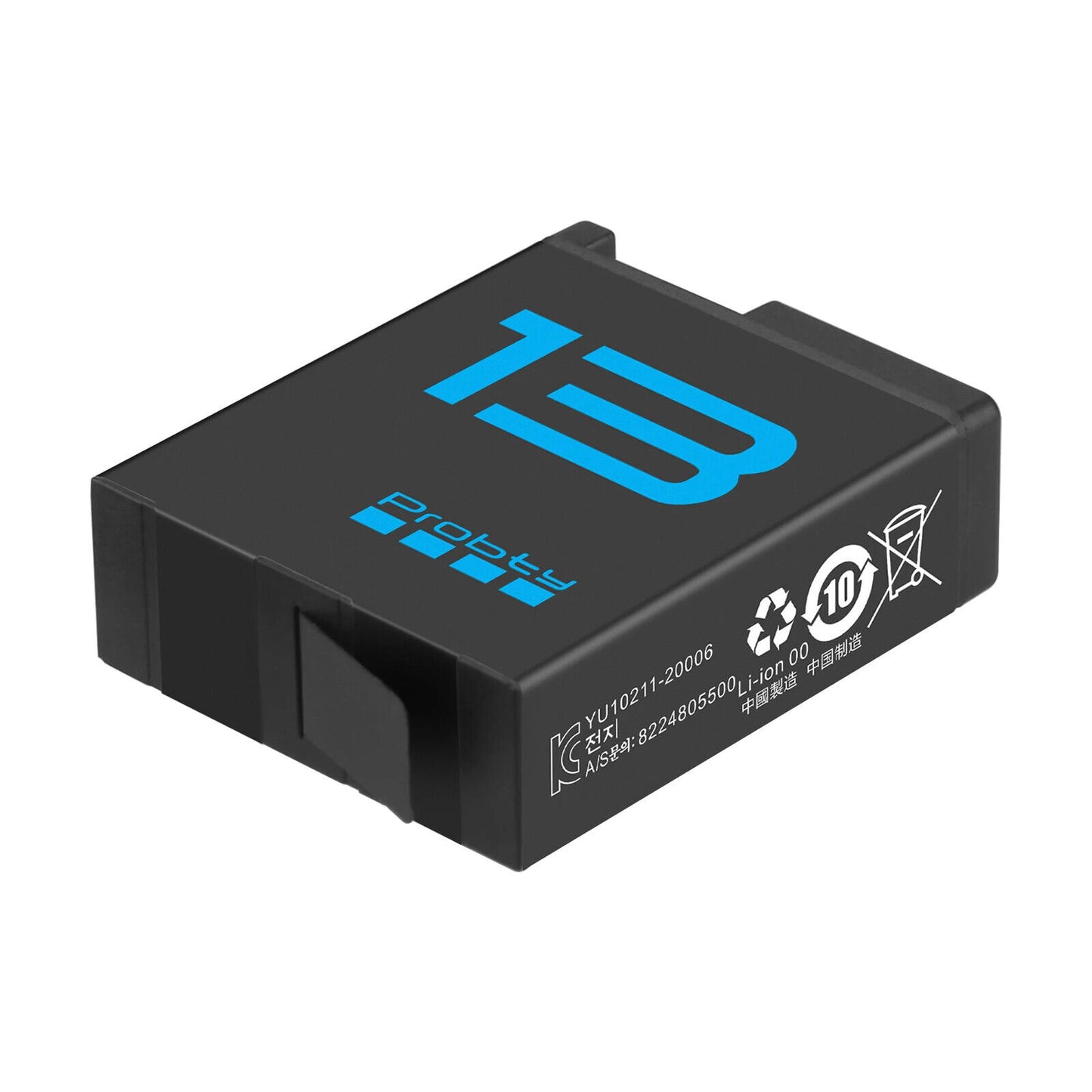 2280mAh for GoPro Hero 13 Battery+3-Slots Box Charger Black Camera Accessories