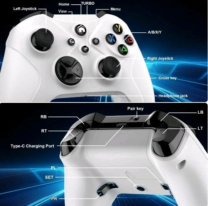 Wireless Controller for Xbox Series X/S/Xbox One/Xbox One S