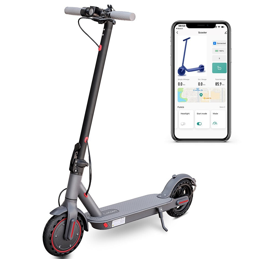 LADPED 350W Folding Electric Scooter Adult Commute Long Range Kick E-scooter