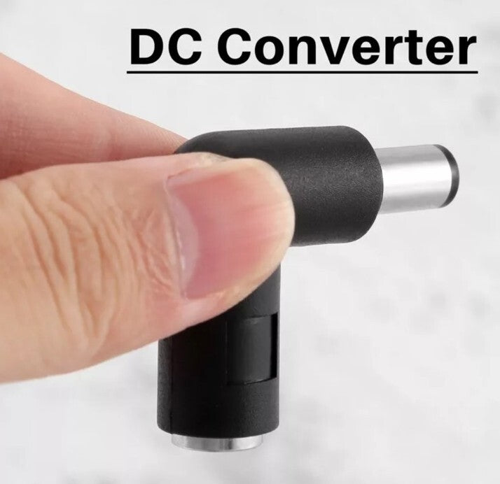 7.4x5.0 Straight head to 7.4x5.0 elbow DC Adapter Converter Connector for