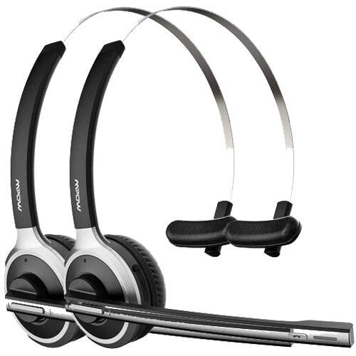 Mpow 078 Upgrade Bluetooth 5.0 Headset Trucker Call Center Driver Headphones Mic