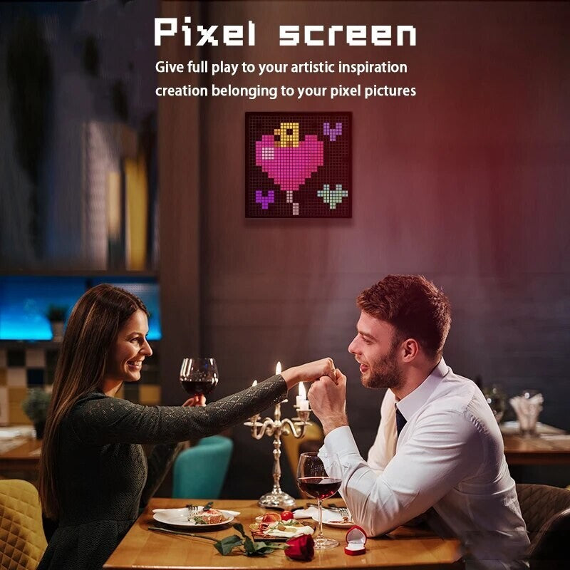 LED Lamp Matrix Pixel Panel RGB USB Car Sign Display Window Desktop Lamps GIFT