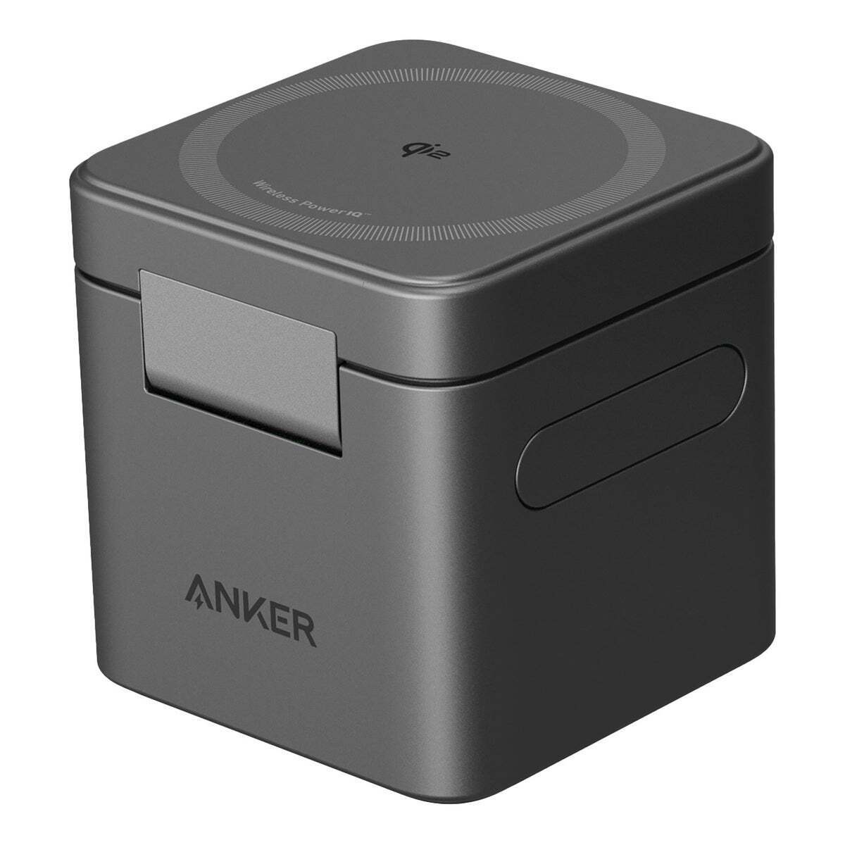Anker 3-in-1 Cube Magnetic Charging Station Qi2 Charging+ 40W Charger for Apple