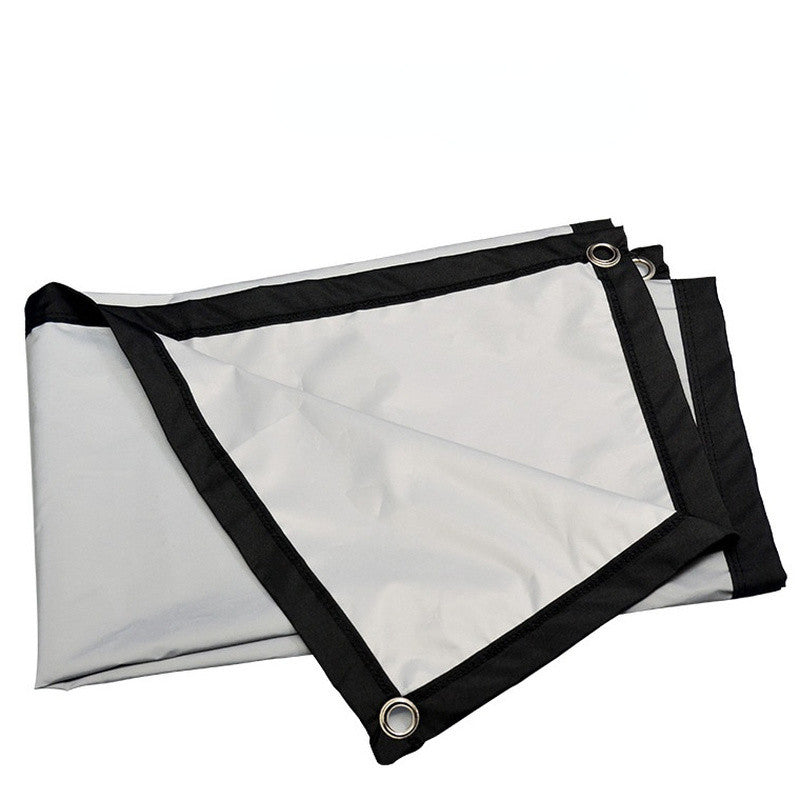 4:3 16:9 Anti Light 3D High Brightness Projector Screen Metal Screen with Hooks