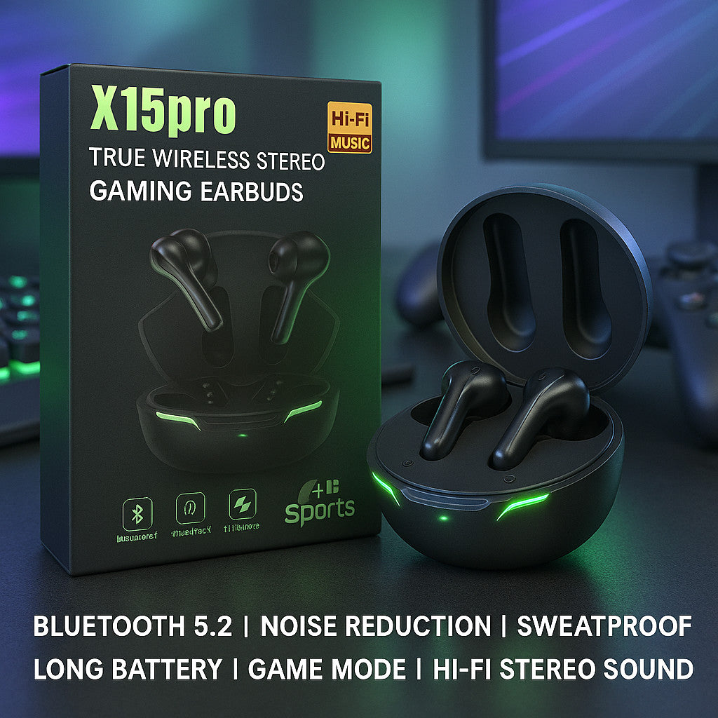 Special Bluetooth Headphones for Gaming Gamer Low Latency Headphones Earbuds