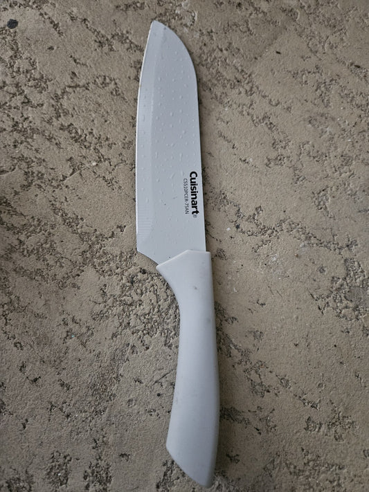 Cuisinart Stainless Steel Lime White Colored 7” Knife C550112-7SAN