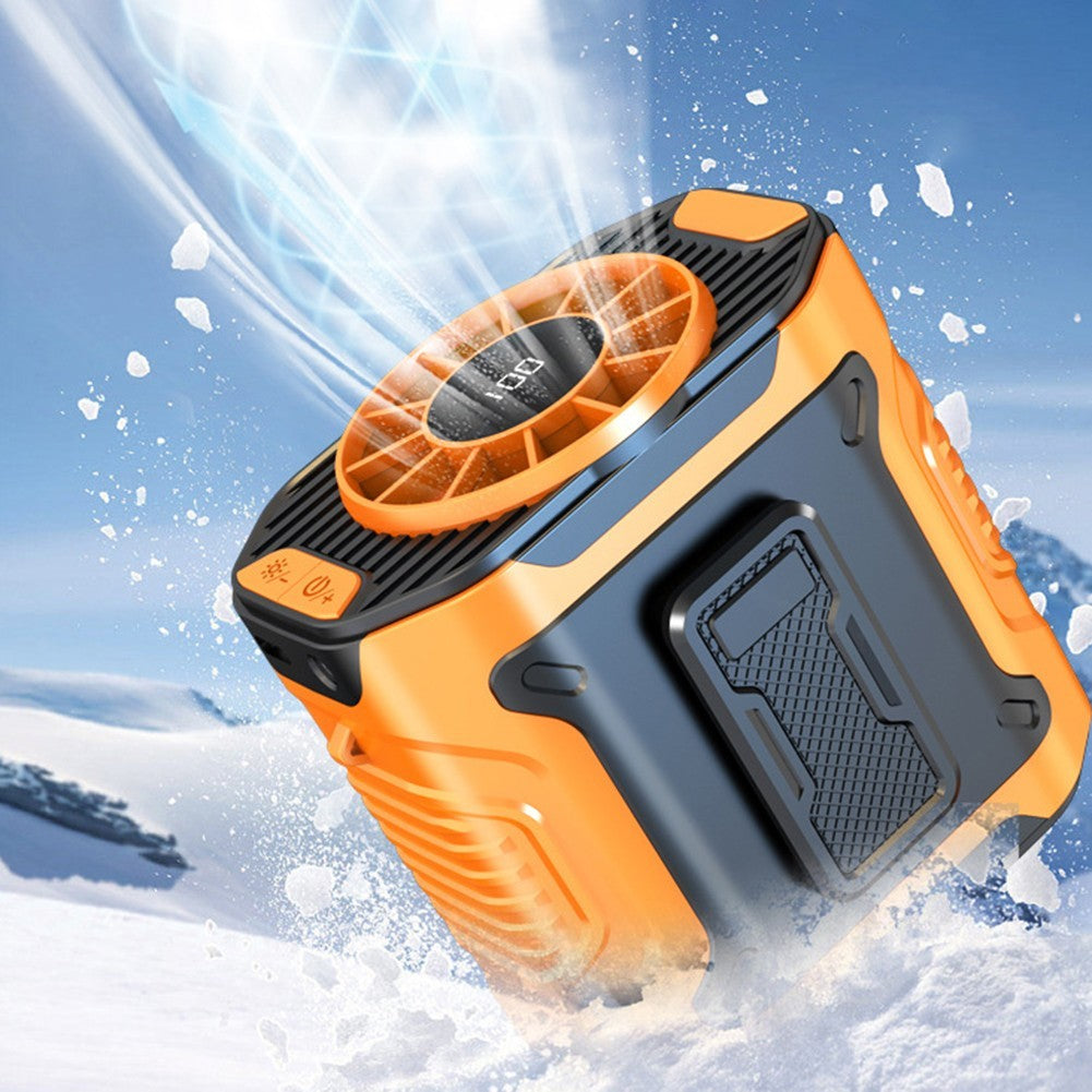 Lightweight Portable Waist Fan with Long Lasting Battery Life for Outdoors