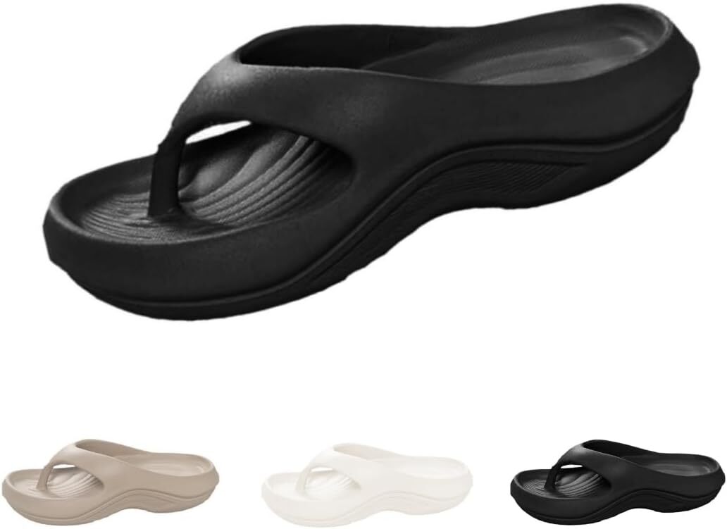 Women's Orthopedic Flip Flops - Arch Support & Plantar Fasciitis Relief
