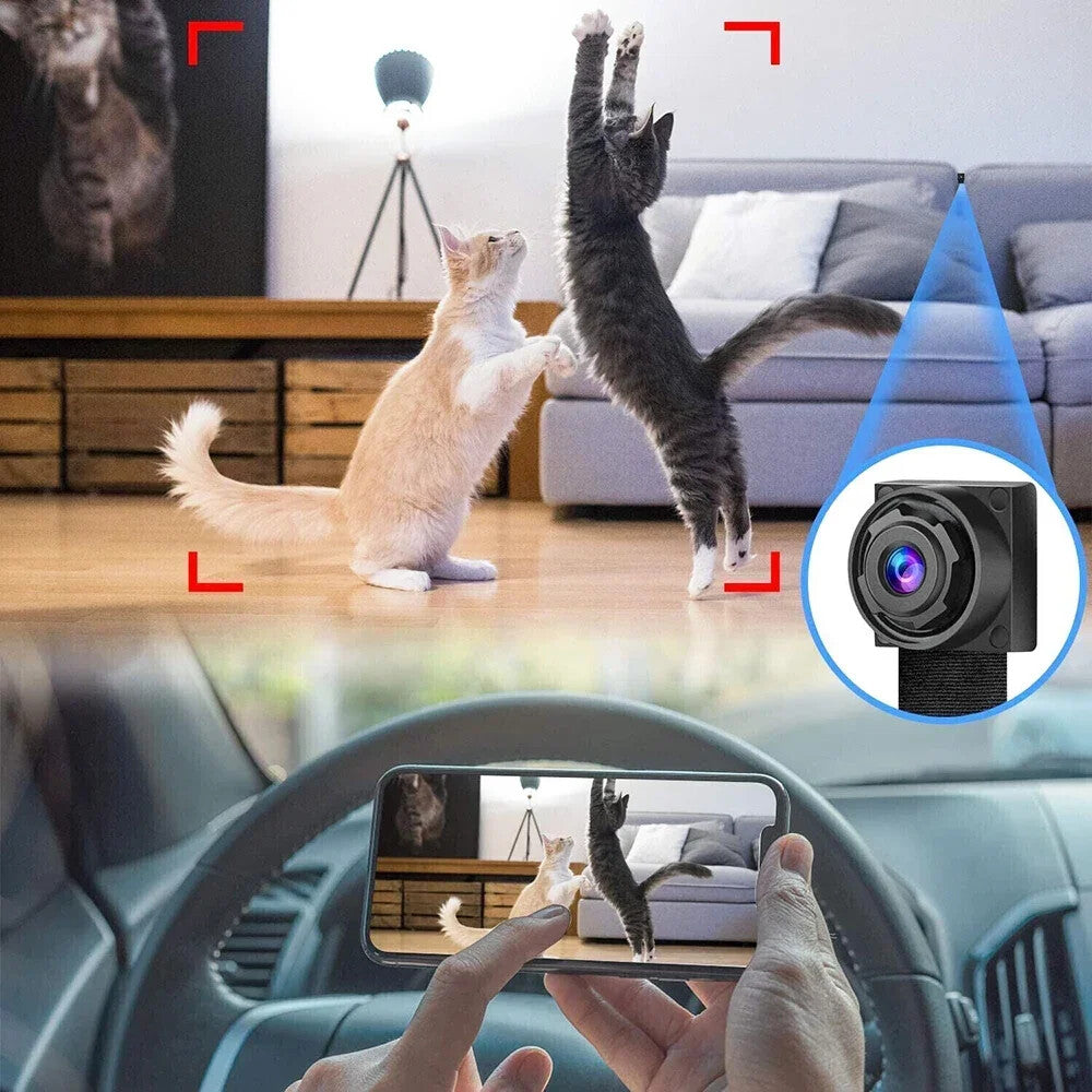 DIY HD 1080P Wifi Camera Portable Small Cam Micro Camcorder P2P Wireless Webcam