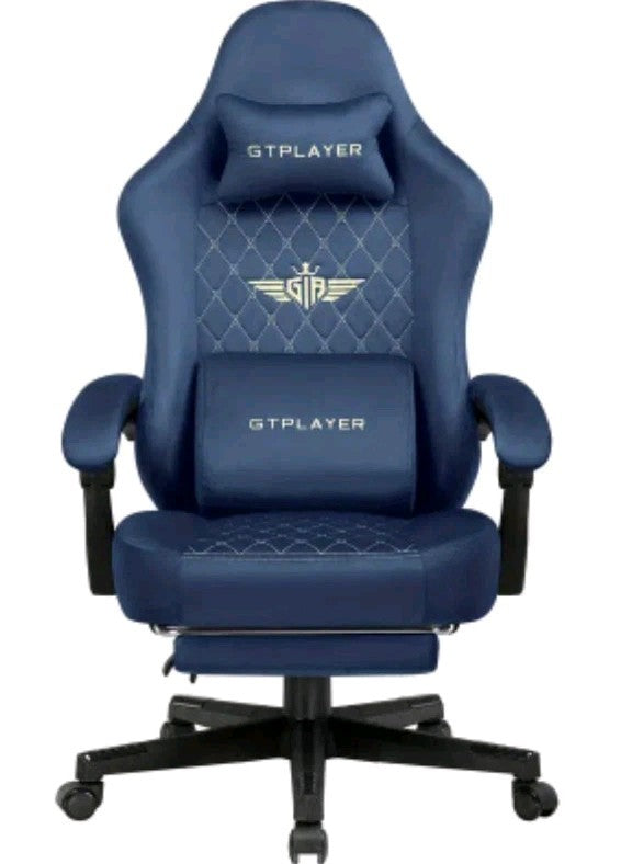 GTPLAYER Gaming Chair, Computer Office Chair with Pocket Spring Cushion, Link...