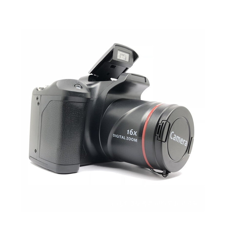Black Digital Camera 3.0 Inch TFT LCD Screen 16X Zoom HD 16MP Anti-Shake Mic New