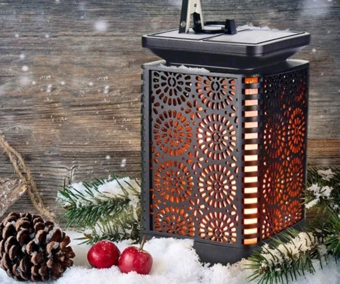 Outdoor Waterproof Solar Lantern Hanging LED String Light Garden Lamp Patio Yard