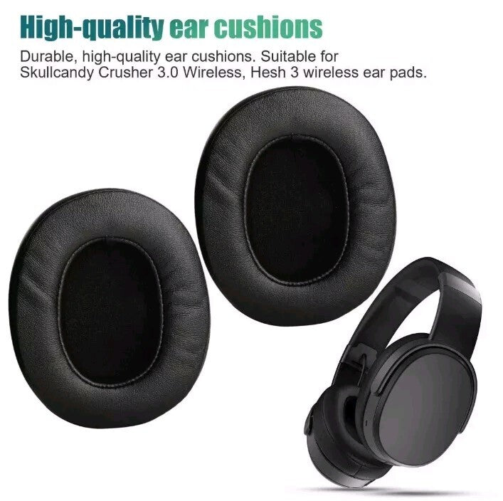 Replacement Ear Pads Cushions Covers For Skullcandy Crusher 3.0 Wireless Hesh 3