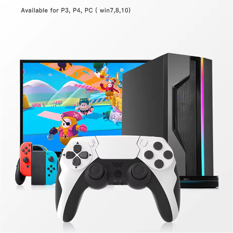 GAMINJA P48 Wireless Gamepad with Six Axis Gyroscope Game Controller for PS4 PS3