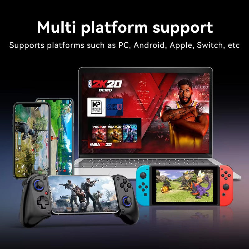 BSP-D11Stretching Wireless Gamepad for Switch/PS4/PS3 Controller for Android/iOS