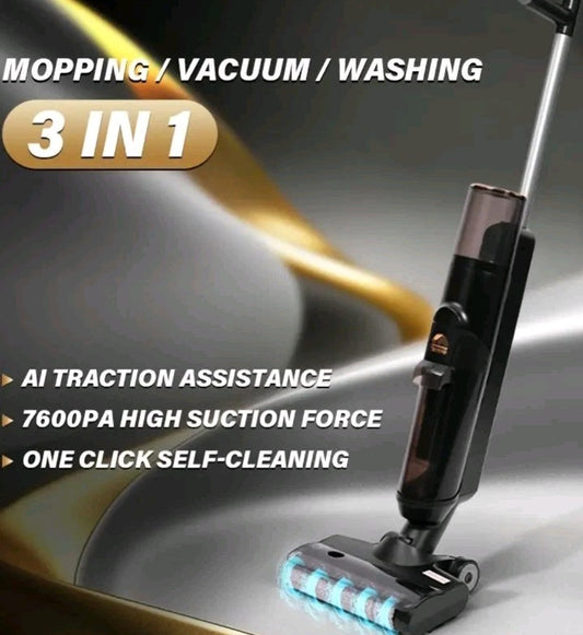 TurboClean Cordless Hard Floor Cleaner Mop and Wet/Dry Vacuum