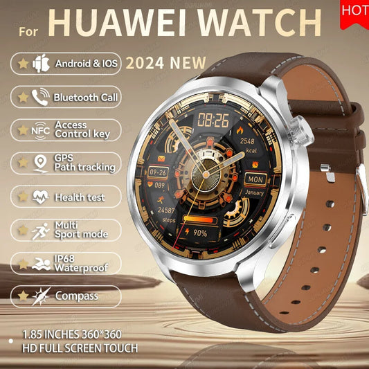New HUAWEI GPS Sports smartwatch 1.85 AMOLED Screen Bluetooth Call SmartWatchs.