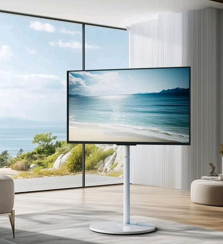 Heavy Minimalist TV Floor Stand 40”-75” Adjustable TV Screens Max Load of 40kg