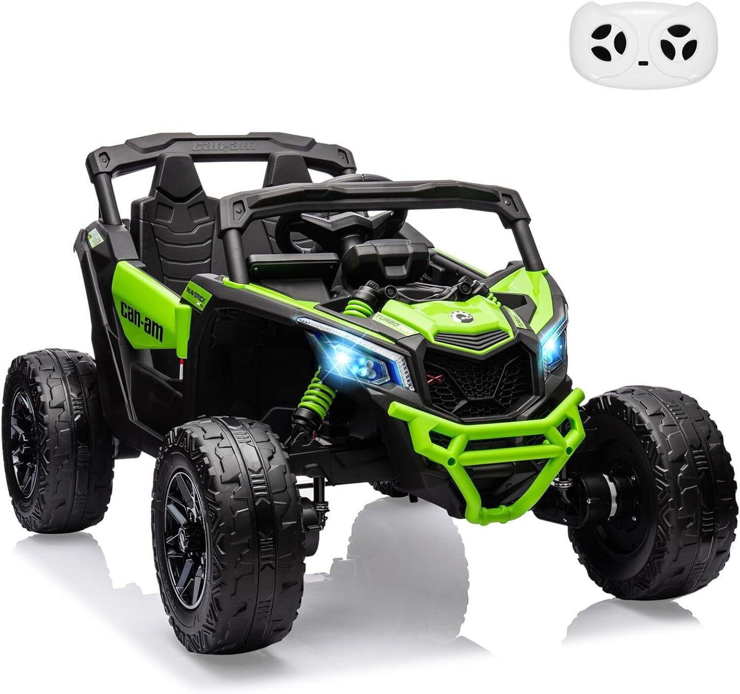 Can-Am Licensed 12V Ride on UTV Car for Kids Electric Fun Toys 4WD Off-Road Quad