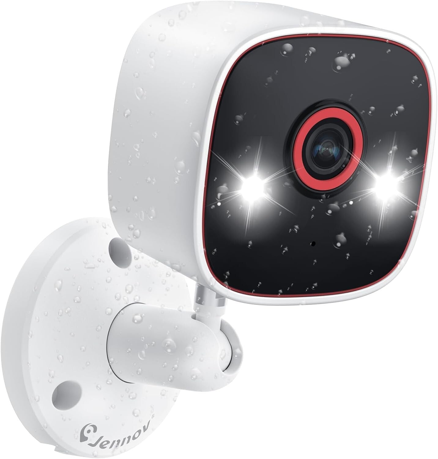 Smart Indoor/Outdoor 2K Security Camera - AI Detection, 2-Way Audio, Waterproof