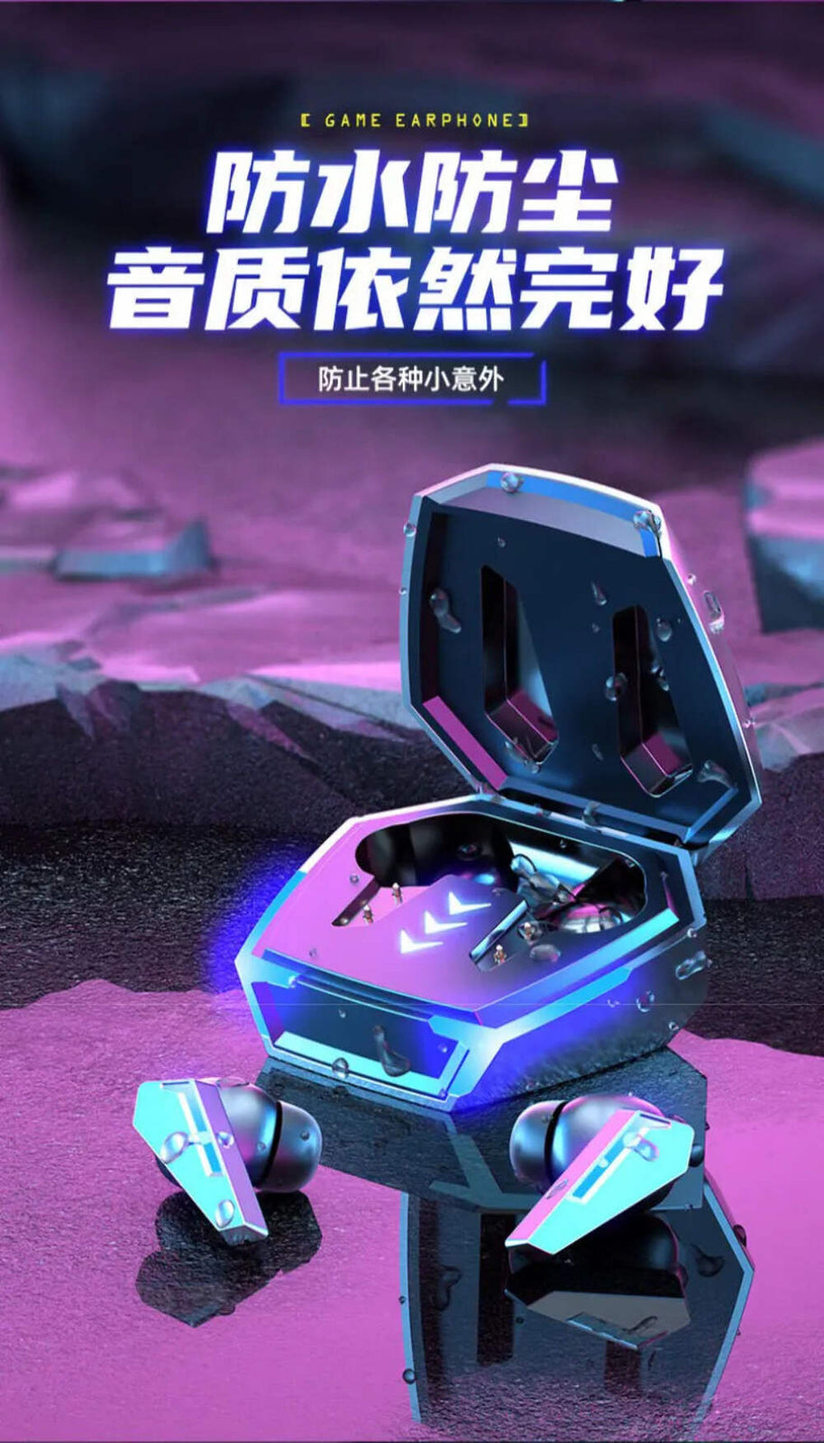 Original XIAOMI M10 Bluetooth Earphones Game Ear Earbud Wireless Headphone For W