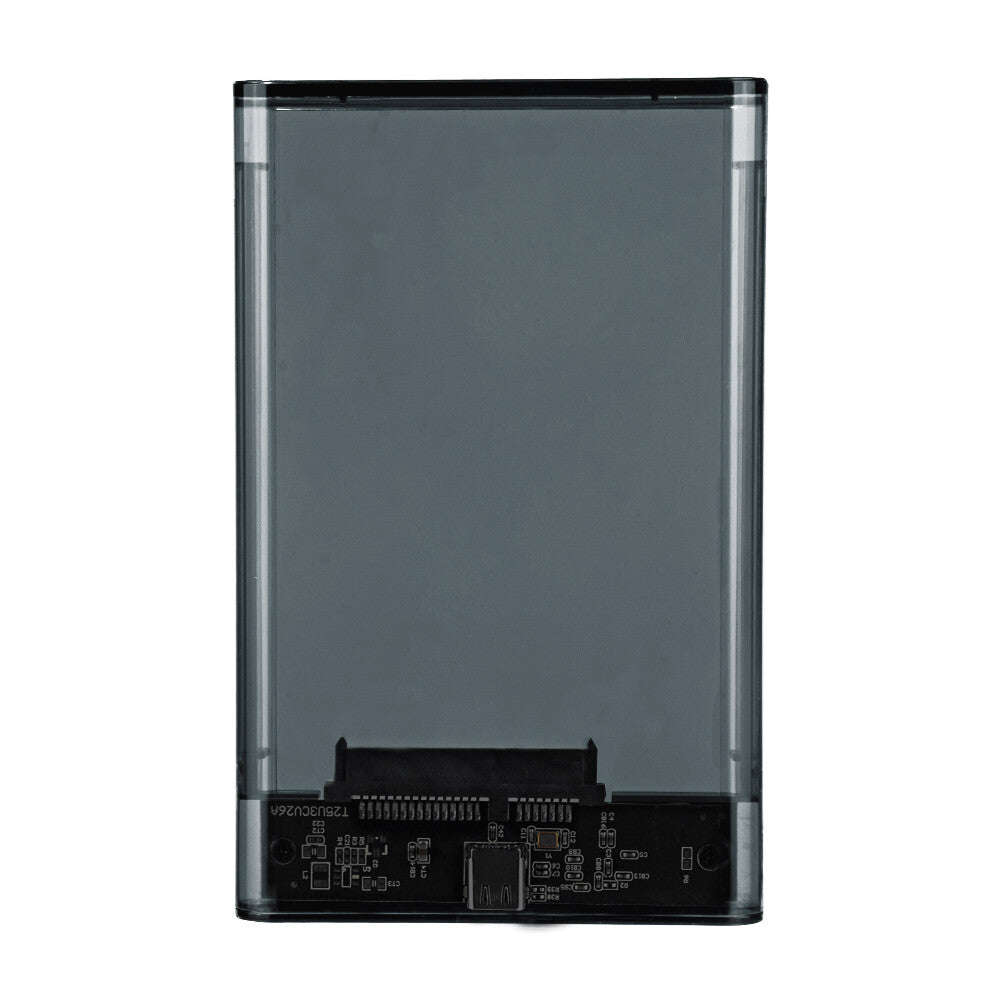 Drive Hard 3.0 Case 2.5" SSD External Clear HDD Enclosure Laptop SATA Tool-Free