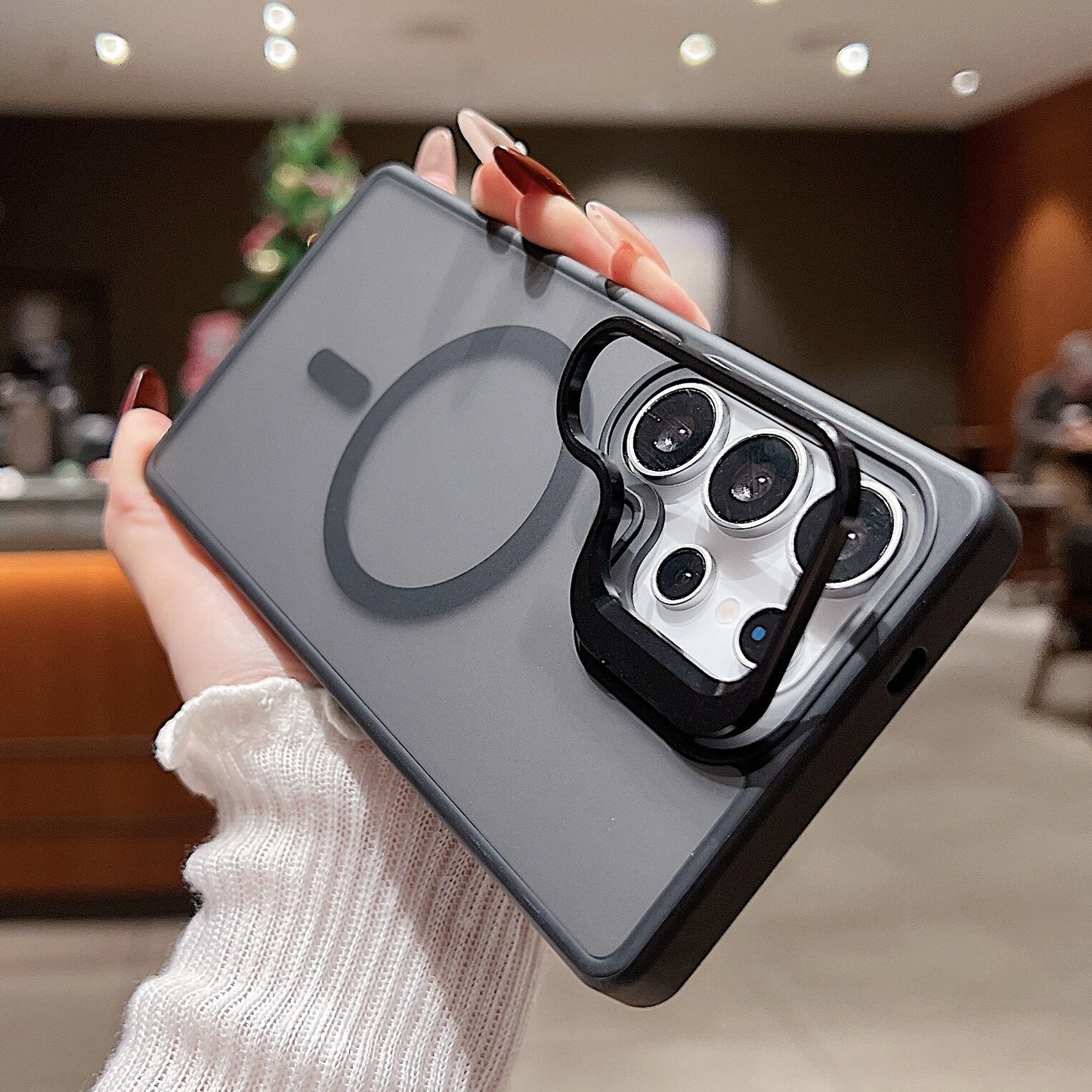 For Samsung S25 Ultra/S25/S24/S23 Mag Safe Magnetic Case Matte Translucent Cover