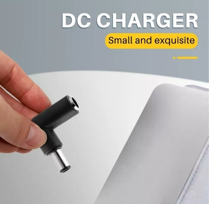 7.4x5.0 Straight head to 7.4x5.0 elbow DC Adapter Converter Connector for