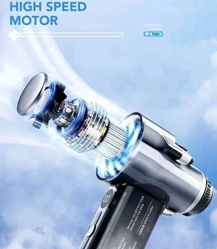 Modern Design Portable Turbo Fan with Intelligent Features for Hot Days Relief