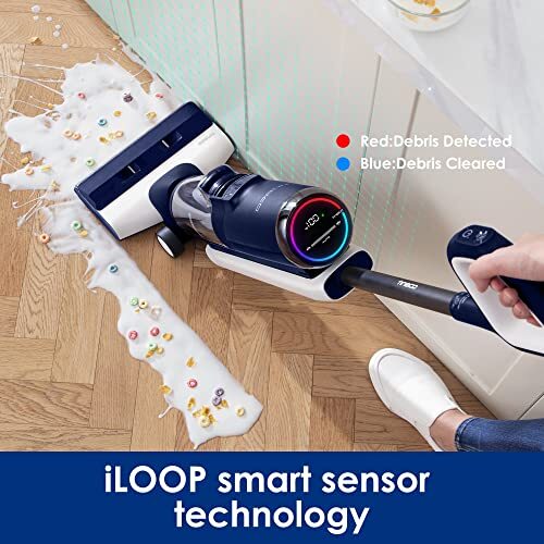 Floor ONE S5 Smart Cordless Wet Dry Vacuum Cleaner and Mop Floor ONE S5 Blue