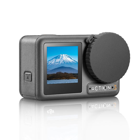 For DJI ACTION 4/3 Sports Camera Lens Protective Cover Dust and Fall Resistant