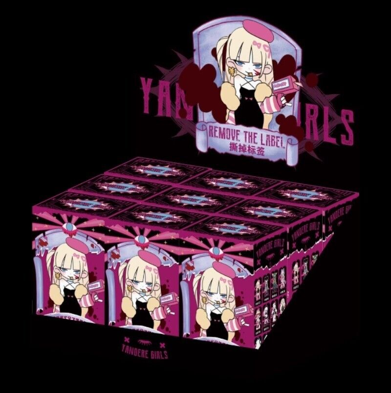 Presell Yandere Girls Remove The Label Series Blind Box Figures Brand New Gift