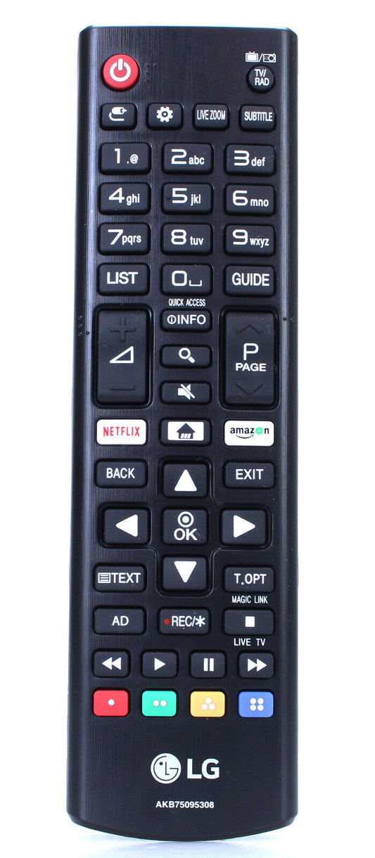 LG AKB75095308 Original remote control TV pout Smart TV (Ref#R-714)